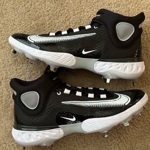 Nike Alpha Huarache Elite 4 Metal Cleats Men's Size 12